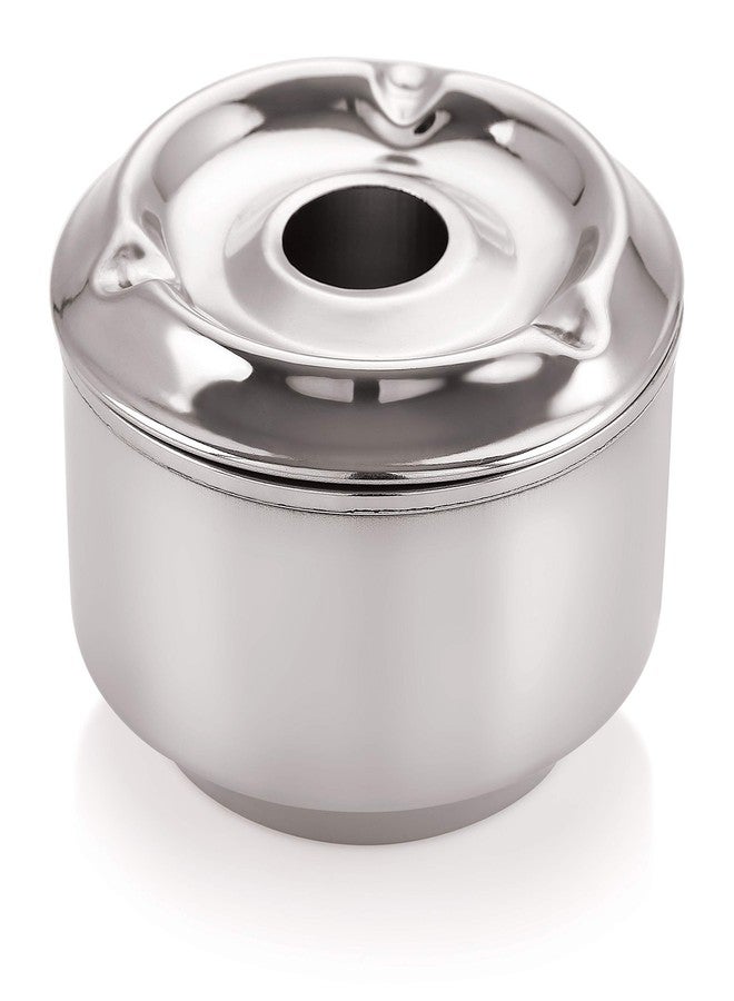 Chef Direct Stainless Steel Ash Tray - Silver 11cm - Image 1